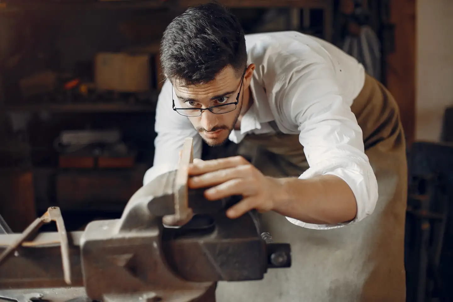handsome-carpenter-working-with-wood 1