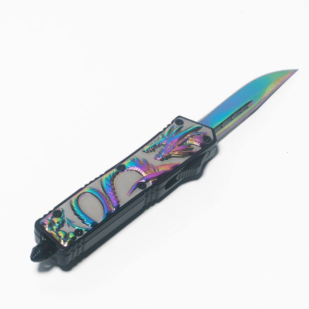 OTC-210-023 Rainbow Dragon OTF Knife3